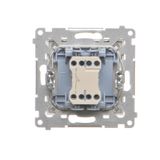 HDMI 2.1 socket + computer socket RJ45 cat.6, (module), Simon 24, IP20, black matt, HDMI Standard: HDMI 2.1