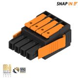 PCB connector (wire connection), 1000 V, 47.2 A, Pitch in mm: 6.35, 4 