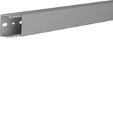 Slotted panel trunking made of PVC LKG 37x50mm stone grey
