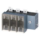 Switch disconnector with fuse 630 A, size 5, 4-pole for LV HRC fuse size 2