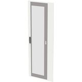 Transparent door 5PW/12GU, right, RAL7035