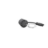 DISQ 60 1 SOCKET SCH BLACK-METAL WITH WIELAND CORD 0,5M