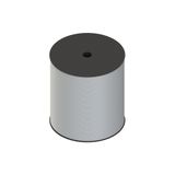 Steel rope, white plastic coated, 500 m roll