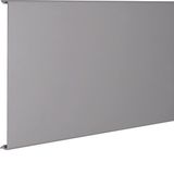 Lid made of PVC for slotted panel trunking BA6 200mm stone grey