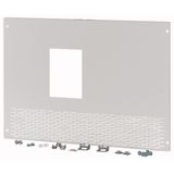 XMN341406C-630-BF Front plate, NZM3/630A, single, fixed version, W=600mm