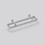 Recessed frame L 626 B 141 H 2 HEL 94 colour: silver