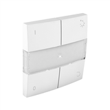 COV PLAT F/DIMMER SWITCH MATTE WHITE