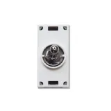 LIGHT.TOGGLE CHROME PUSHBUTT. 1P 1M