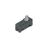 Microswitch with threaded plunger