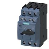 Circuit breaker size S00 for transformer protection A-release 0.22...0.32 A N-release 6.5 A screw terminal