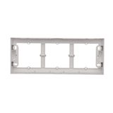 RTV pass-through aerial socket, atten.: 10dB, white
