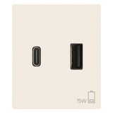 A+C USB power supply unit 15W 3A 5V 2M c