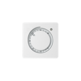 Cover for thermostat, white