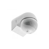Motion detector CR-13, max 800W, AC220-240V, 50/60Hz, angle 180°, range 12m ± 1,8- 2,5m, IP44, working with LED, surface mounted, white housing