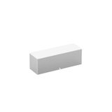 Replacement cover, plastic glass L 230 B 75 H 75 colour: white