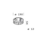 RING 212 GRAPHITE