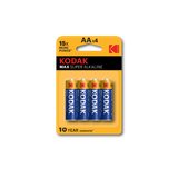 KODAK Max Super Alkaline LR6 AA BL4