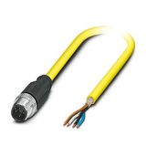 SAC-4P-M12MS/ 2,0-542 SH BK - Sensor/actuator cable