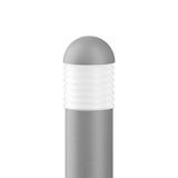 MEGA GLASPOLLER, 18 W, 830 lm, 830, silver, DALI Bollards, D 156 H 750