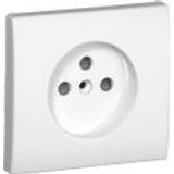 SAF C.PLAT F/EARTH SOCKET (FRENCH) RED