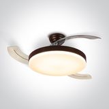 Fanlight-1 32W 3500lm 3K-4K-5,5K CRI85 Dimm IP20 230V brown
