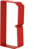 Retaining clip for slotted panel trunking PC/ABS halogenfree 75x125mm