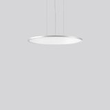 SIDELITE round, 29 W, 3650 lm, 840, silver, smart+free Pendant luminai