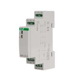 Four-channel operating time counter with MODBUS RTU output. Low-voltage counting outputs. MAX-MB-LG-4LO