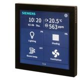 UP 204S22 - KNX Touch control TC4, 4 inch touch panel, black