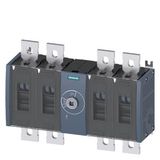 3KD4 FLAT TERM 4P SSASS DC1000V 500A