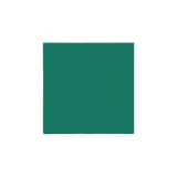 Single button for switches and push buttons, green