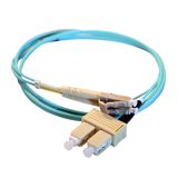 Patch cord fiber optic SC/LC (50/125µm) OM3 1m