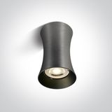 METAL GREY GU10 10W 100-240V DARK LIGHT