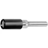 6 mm socket, threaded bolt, mounting Ø 6.5 mm, red, 14.2016-22