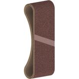 3-piece X440 sanding belt set 75 x 457 mm, 100