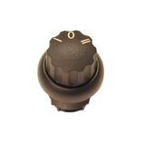 M22S-WR3 Changeover switch, RMQ-Titan, With rotary head, maintained, 3 positions, inscribed, Bezel: black