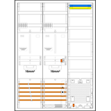 3HZ732APZD01-16, 2 ZP 16mm², 1 VAPZ incl. APL,SPVGD01,2 PPV, 1 PL150 (3HZ732APZD01-16)