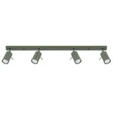 RING CEILING LAMP 4L OLIVE GREEN 4XGU10