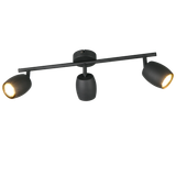 Nancy spotlight 3-pc GU10 matt black