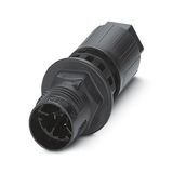 QPD CW 4PE2,5 1X6-11 BK - Conductor connectors