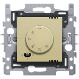 Electronic thermostat, gold coated