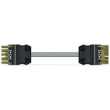 pre-assembled interconnecting cable Eca Socket/plug light green