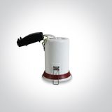WHITE FIRE RATED GU10 10W DARK LIGHT IP20