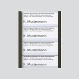 TM 611-4, BTM 650-4 GM Nameplate complete