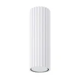 Surface-mounted spot, elongated cylindrical shape, KARBON, GU10 for the hallway