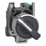 Metal SS 2-pos spr ret 1 NO Push-in