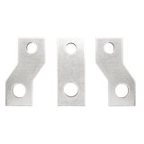 Front connection plate KSHP3/4, offset (3 pcs) 400A for FMC4