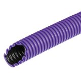 Flexibele kunststof buis; blauwwpurper