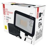LED Floodlight INOVO with motion sensor, 20W, anthracite, neutral white