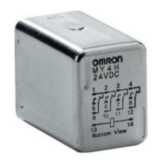 Hermetically-sealed relay, plug-in, 14-pin, 4PDT, 3 A, 110 VAC MYH 1016F